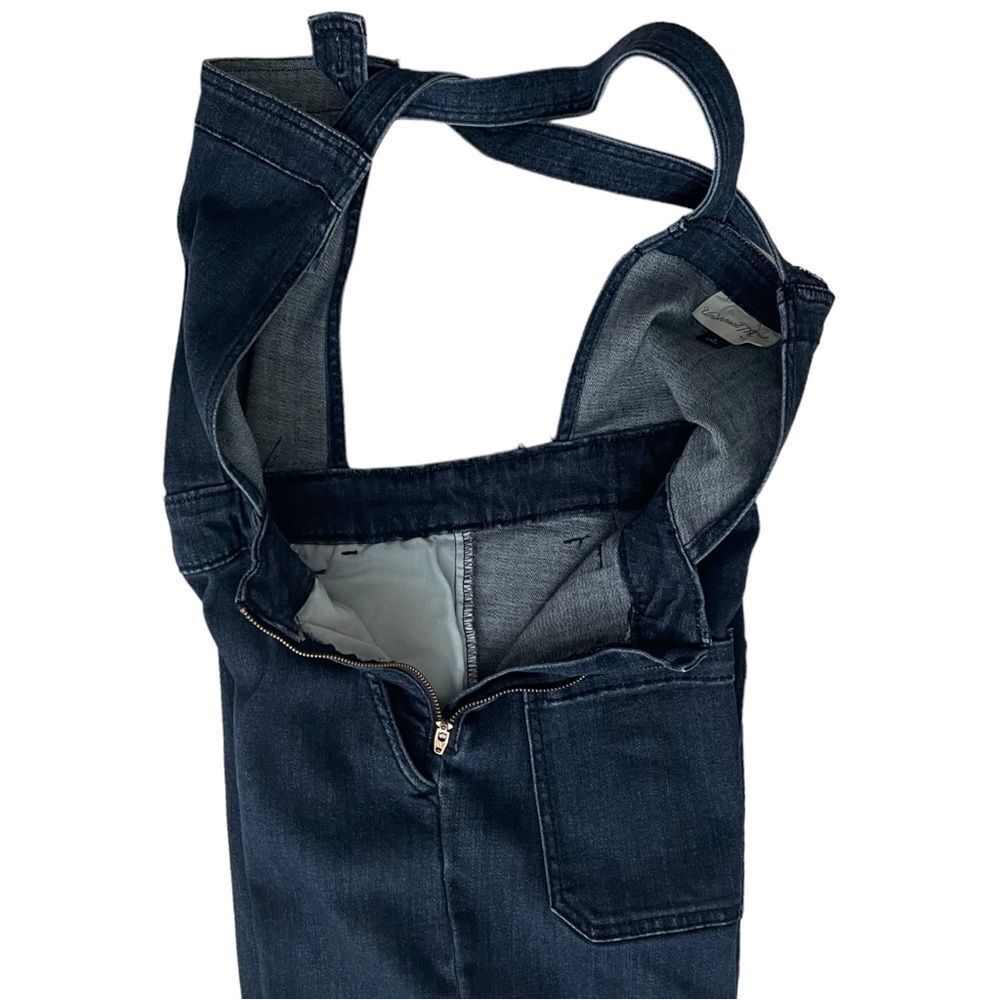 Universal Thread Button Strap Denim Overalls Raw … - image 8